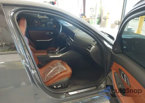 2022 BMW M3 Competition xDrive from USA, damaged, VIN WBS43AY0XNFM61139